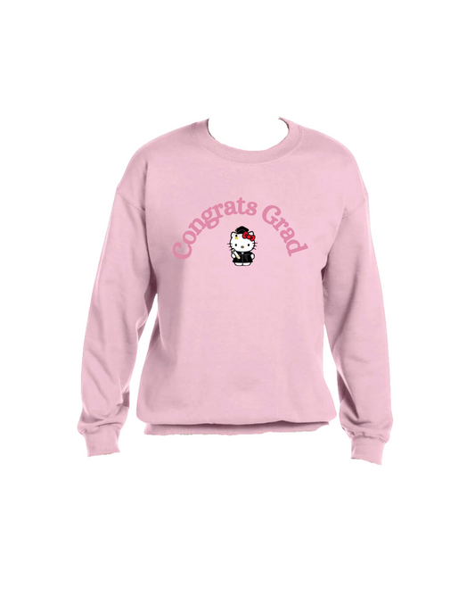 Pink HK Grad sweatshirt